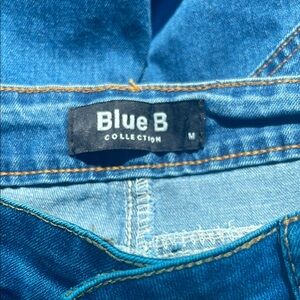 Blue B Collection Denim Jeans Flare Leg High Waisted